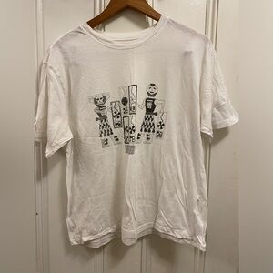 RCVA Thin White T-shirt